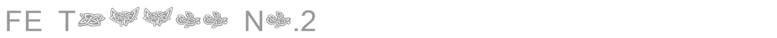 FE Tattoo font preview
